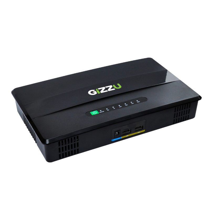 GIZZU 60W 65Wh 17600mAh Mini POE DC UPS
