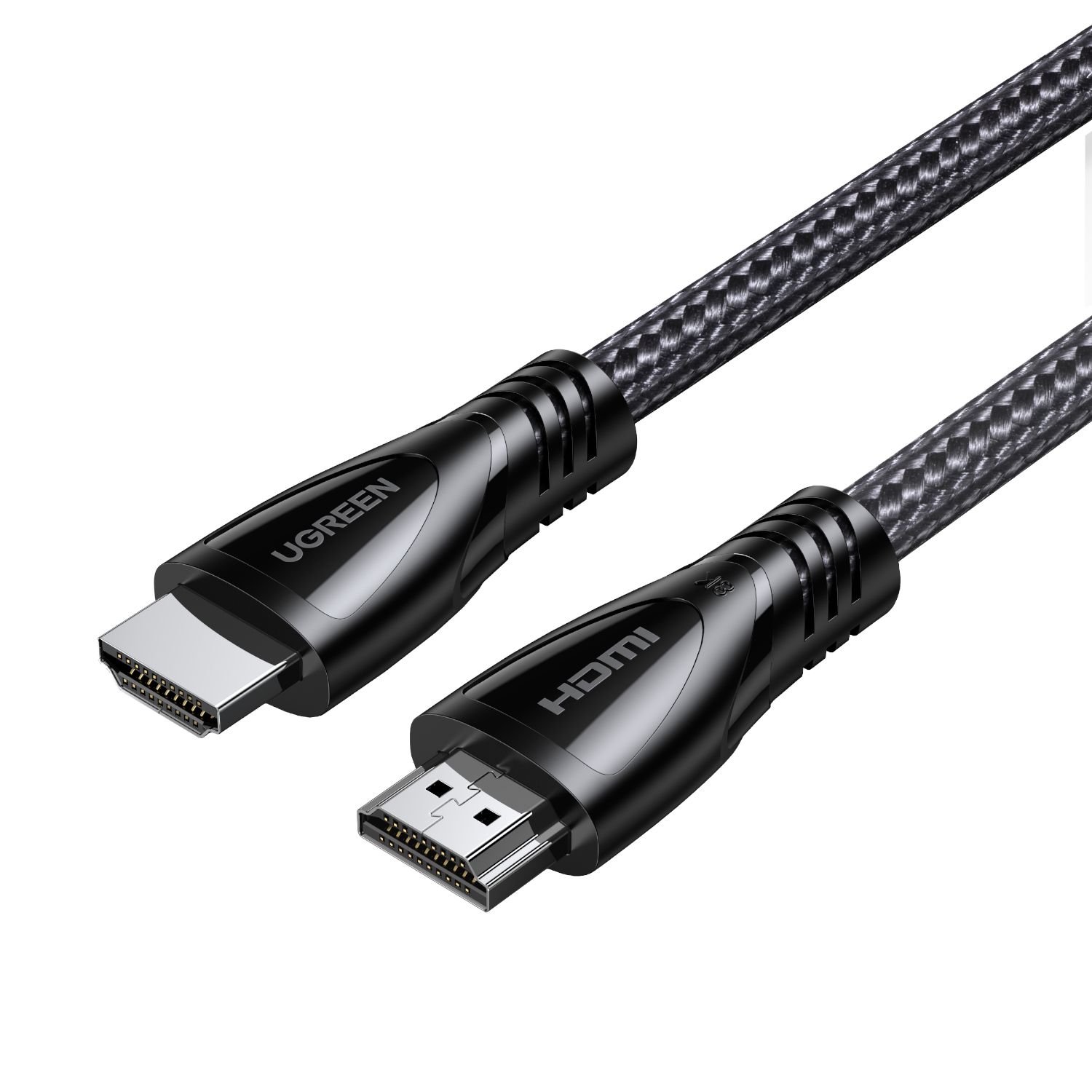 UGREEN HDMI 2.1 Male to Male Cable 5M (8K@60Hz | 4K@120Hz) – Black - Image 1