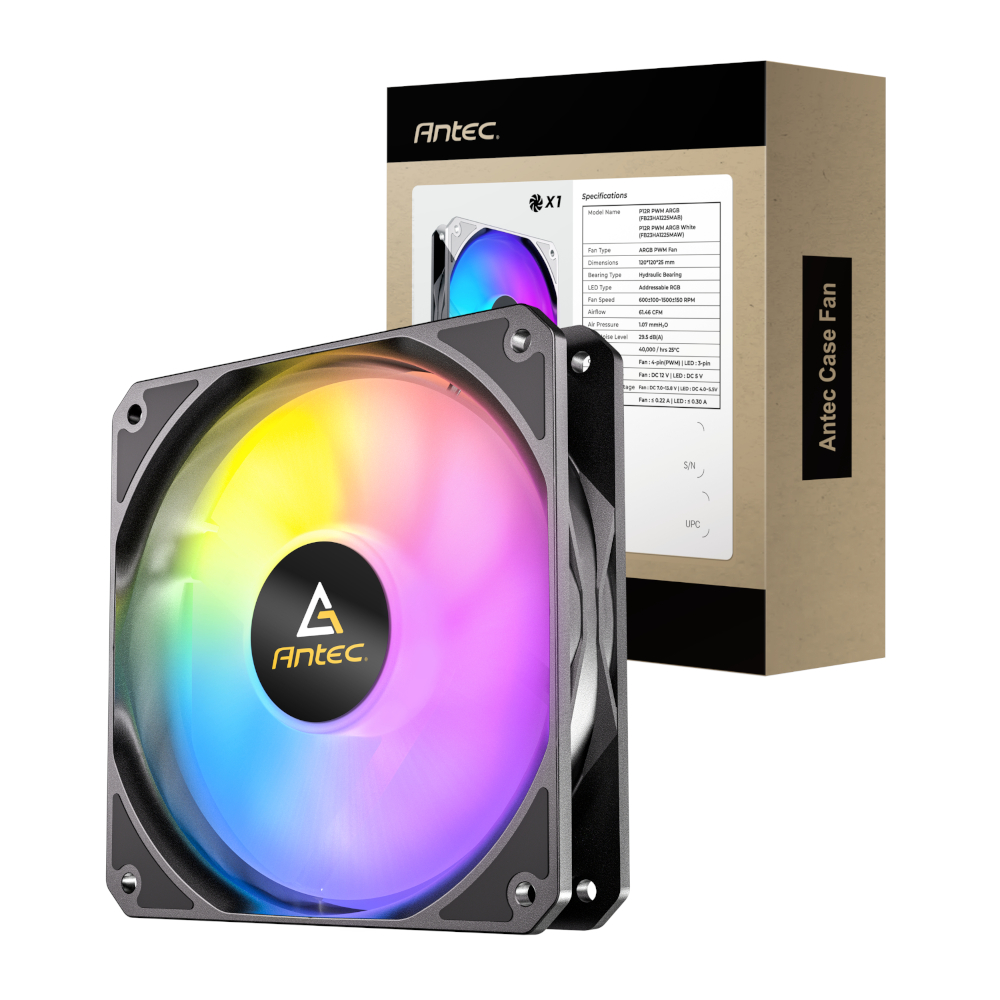Antec P12 PWM 120mm ARGB Reverse Case