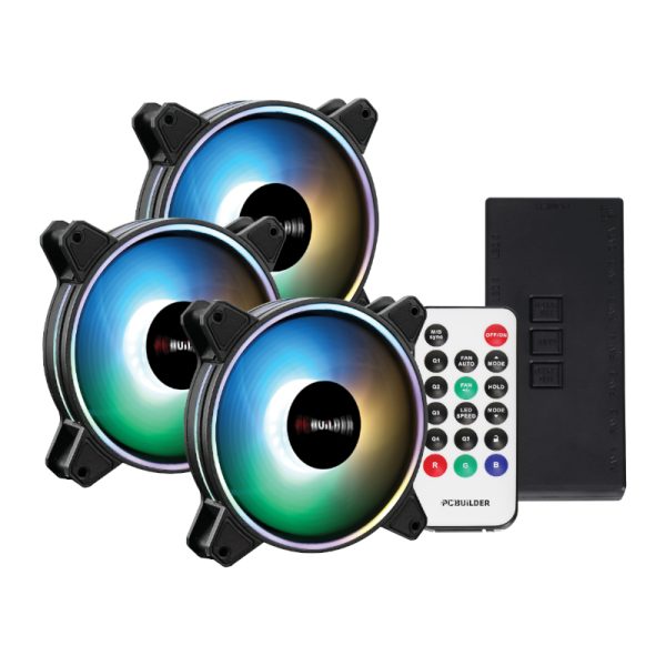 PCBuilder Tempest Chill Fan Kit 3x120MM