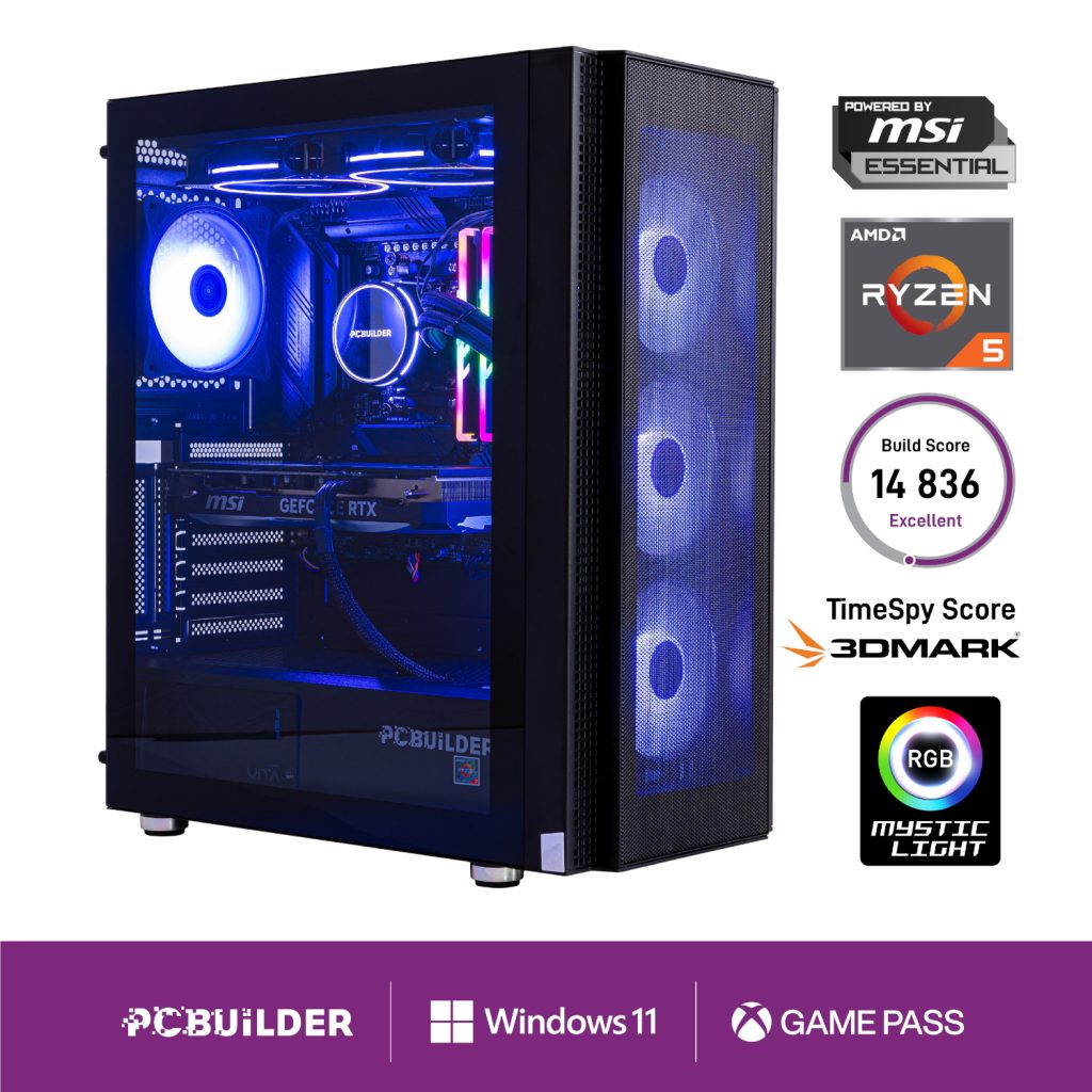 PCBuilder Ryzen 5 9600X NEXUS Windows