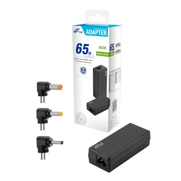 FSP PRO 65W Universal Laptop Adapter –