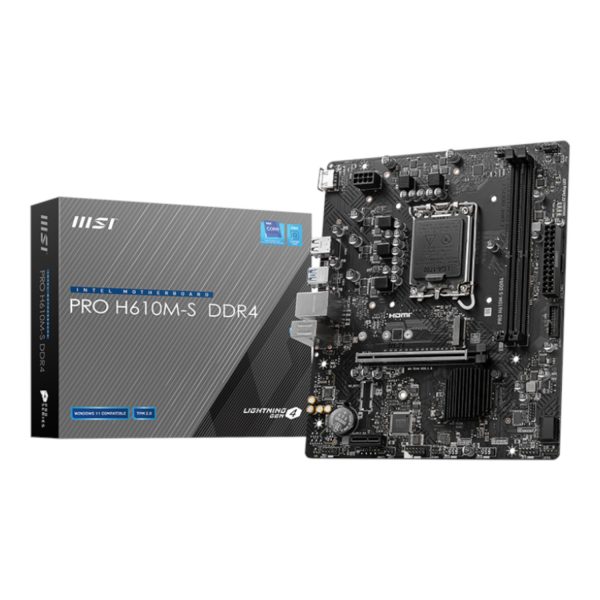 MSI H610M-S PRO LGA1700 M-ATX DDR4