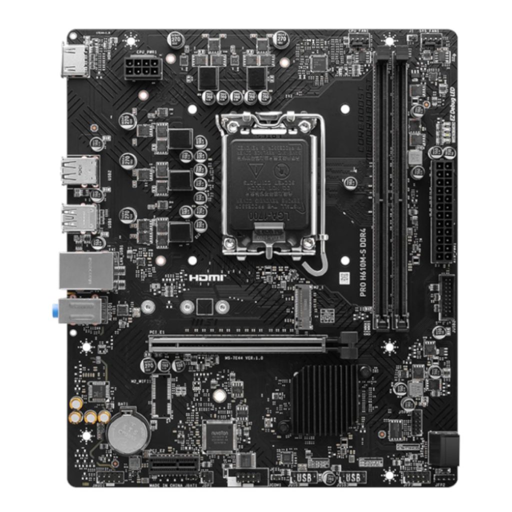 MSI H610M-S PRO LGA1700 M-ATX DDR4