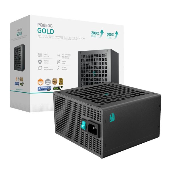 DeepCool PQ850G Series 850W 80 PLUS Gold Modular Power Supply
