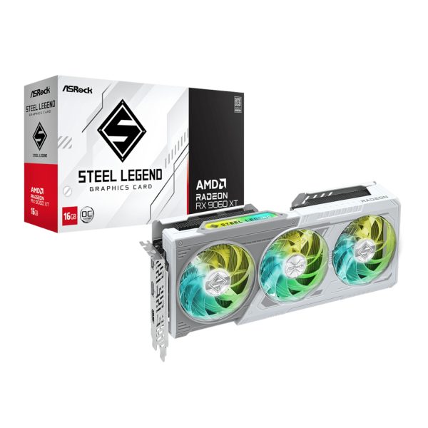 ASRock Radeon RX9060 XT Steel Legend