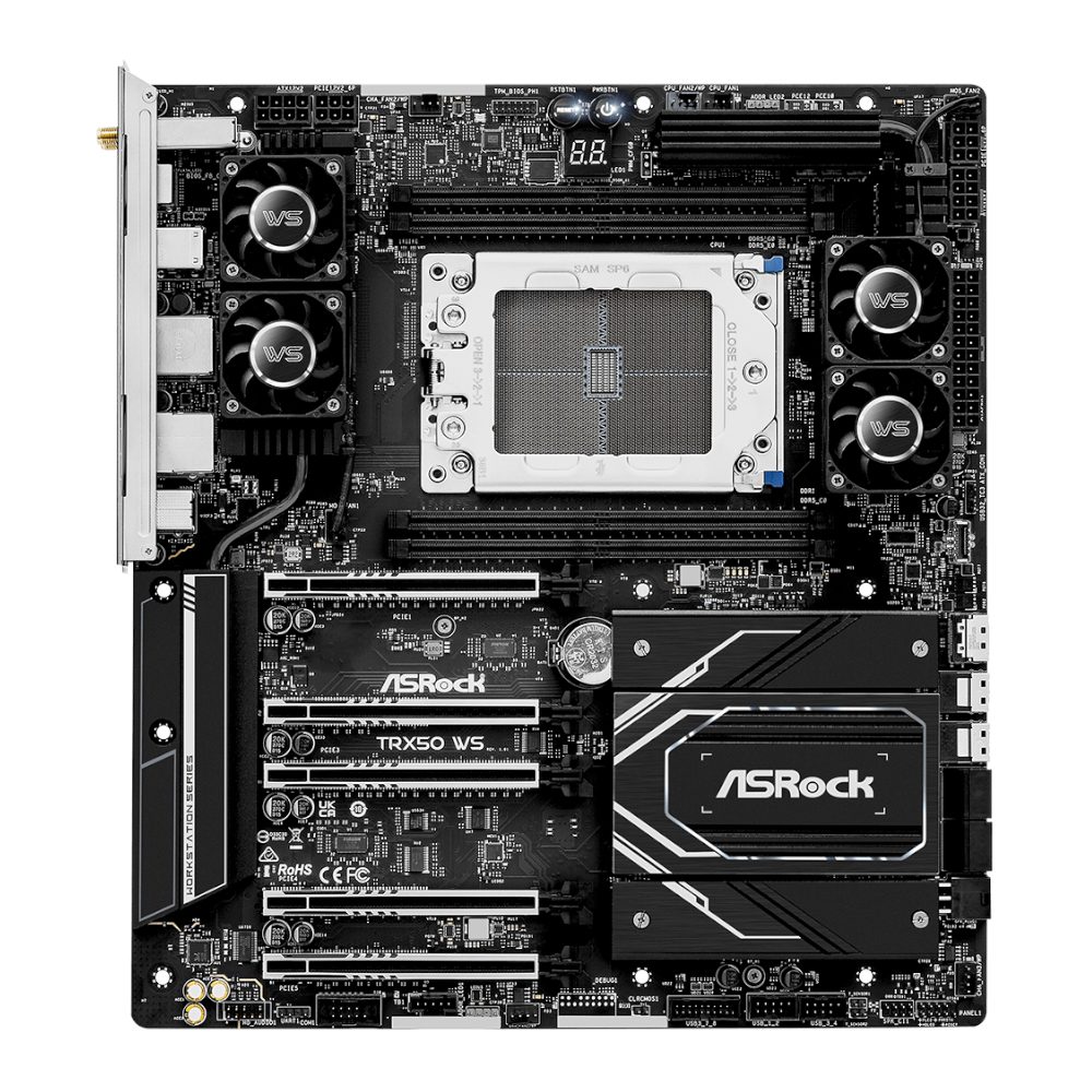 ASRock TRX50 WS AMD TR5 EATX Gaming