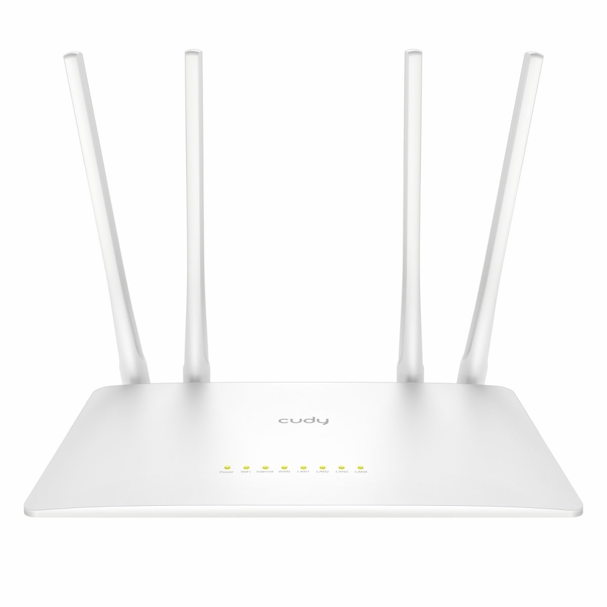 Cudy WR300S 300Mbps 5-Port Wi-Fi 4 Router – White - Image 1
