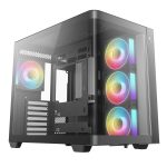 DeepCool CG530U 4F ATX Gaming Chassis - Black - Image 3