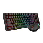 Redragon S162 RGB 3-Mode Wireless Mechanical Gaming Keyboard and Mouse Combo - Black - Image 3