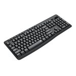 Redragon BK-7367 Full-size Ergonomic Wireless Membrane Office Keyboard - Black - Image 3