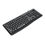 Redragon BK-7366 Full-size Ergonomic Wired Membrane Office Keyboard - Black - Image 3
