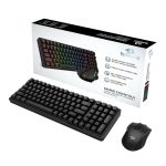 Redragon S162 RGB 3-Mode Wireless Mechanical Gaming Keyboard and Mouse Combo - Black - Image 8