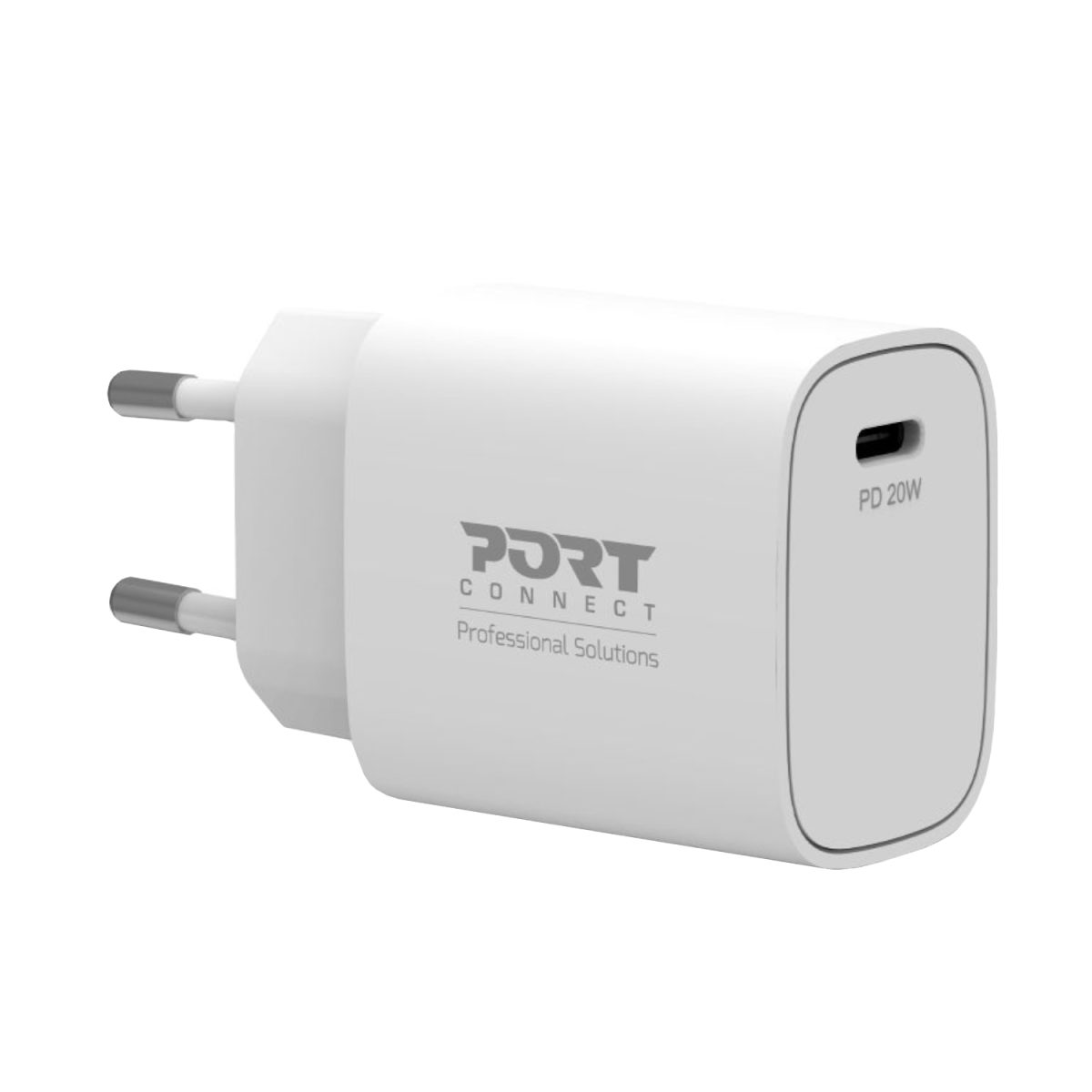 Port Connect 20W USB Type-C Pocket Wall Charger - Image 1