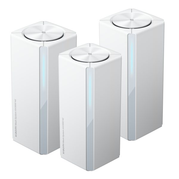 Xiaomi Mesh System AX3000 NE Whole-Home Wi-Fi 6 Router (3-Pack) – White