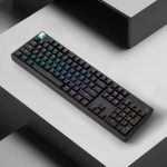 Keychron K10 HE 100% Hot-Swap Gateron Dbl-Rail Nebula Switch RGB Wireless Keyboard - Black - Image 6