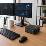PCBuilder CUBE Intel Core 3-100U 16GB DDR5 512GB Windows 11 Pro Mini PC - Image 6