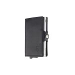Enzo - Premium Pop Up Wallet with Back Zip, Black