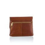 Giuliana - Mini Double Compartment Saddle, Tan - Image 2