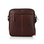 Enzo - Compact Crossbody Organiser, Brown - Image 3