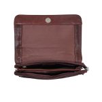Giuliana - Mini Double Compartment Saddle, Brown - Image 3