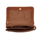 Giuliana - Mini Double Compartment Saddle, Tan - Image 3