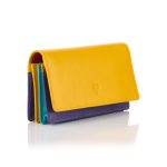Bianca - Large Flap Over Purse, Sunset Orchid - Image 4