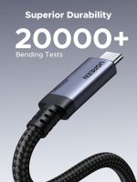 UGREEN USB4 Gen4 240W USB-C to USB-C Cable (Black) - Image 2