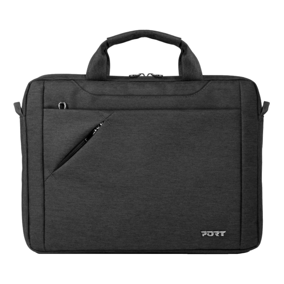 Port Designs SYDNEY Eco 15.6” Laptop Bag - Black - Image 1