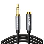 UGREEN AV118 3.5mm AUX Extension Cable 3m – Male to Female –(Black)