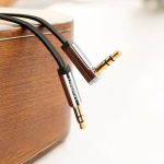 UGREEN AV119 Right-angled 3.5mm Flat Aux Cable 2m - Black/Silver - Image 5