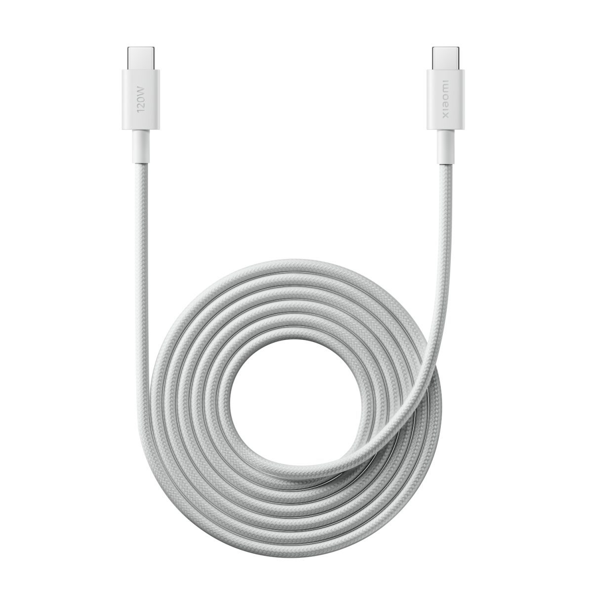 BHR087AGL product image Xiaomi USB4 6A USB Type-C To USB Type-C Braided Cable 2m- (120W, 480 Mbps) - Image 1