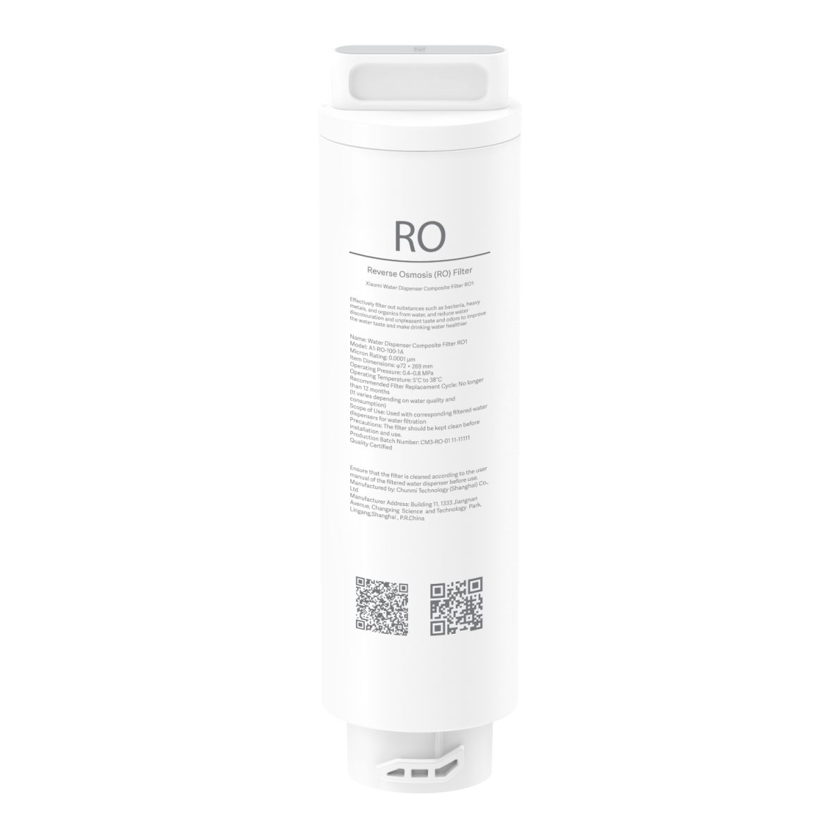 Xiaomi Smart Filtered Water Dispenser Composite Filter RO1 - Image 1