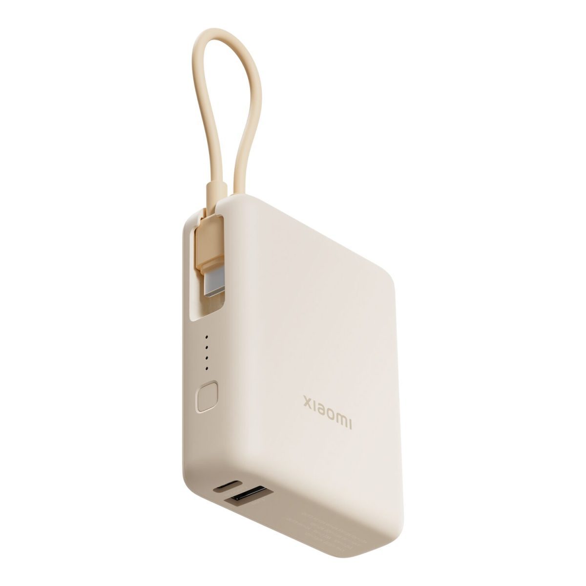 BHR9333GL product image Xiaomi 33W Power Bank 10000 (Integrated Cable) - Tan - Image 1