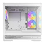 Antec C2M ARGB Compact Micro-ATX Gaming Chassis - White - Image 5