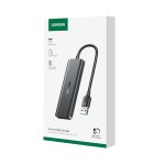 UGREEN 4-in-1 USB 3.0 Hub - High-Speed 5Gbps Data Transfer - Grey - Image 6