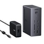 UGreen 14-in-1 USB Type-C TO USB/2x HDMI/DP/RJ45 Docking Station - Image 3