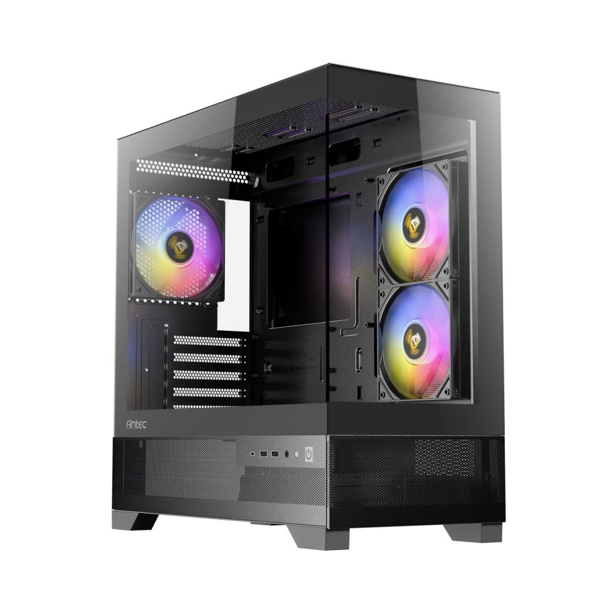 CX500M ARGB product image Antec CX500M ARGB Gaming Chassis | M-ATX | ITX | Type-C - Black - Image 1