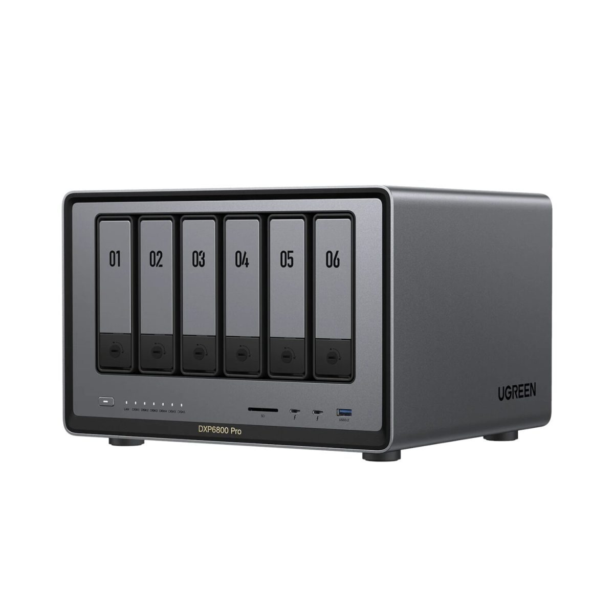 DXP6800PRO-25899B product image UGREEN NASync DXP6800 Pro 6-Bay NAS - Image 1