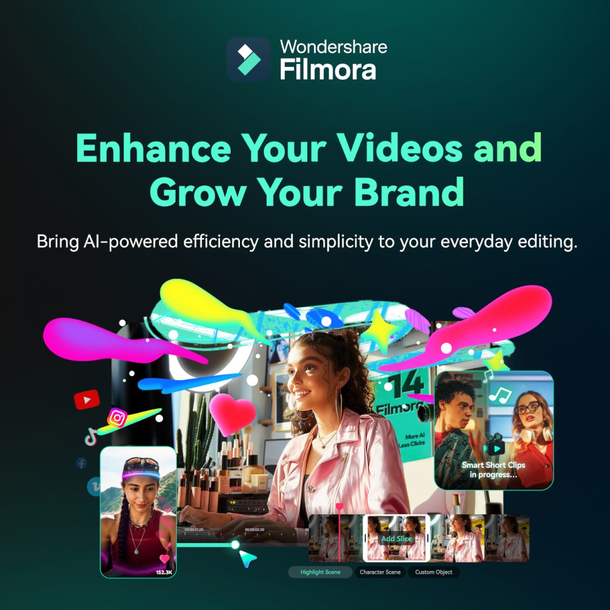 Wondershare Filmora AI Credits - 100 000 Credits (Digital Annual License) - Image 1