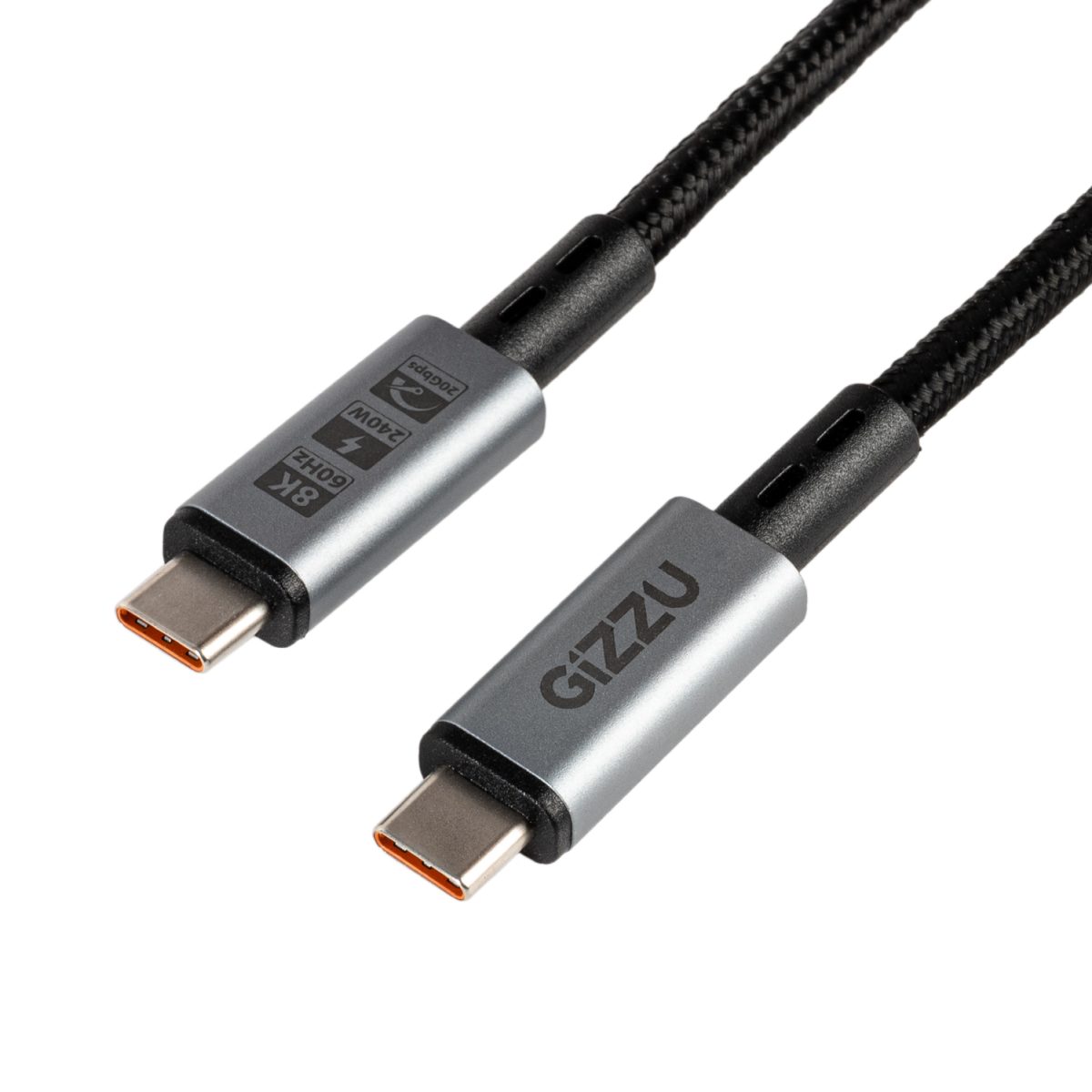 GIZZU 240W 20Gbps Type-C 1m Cable - Image 1