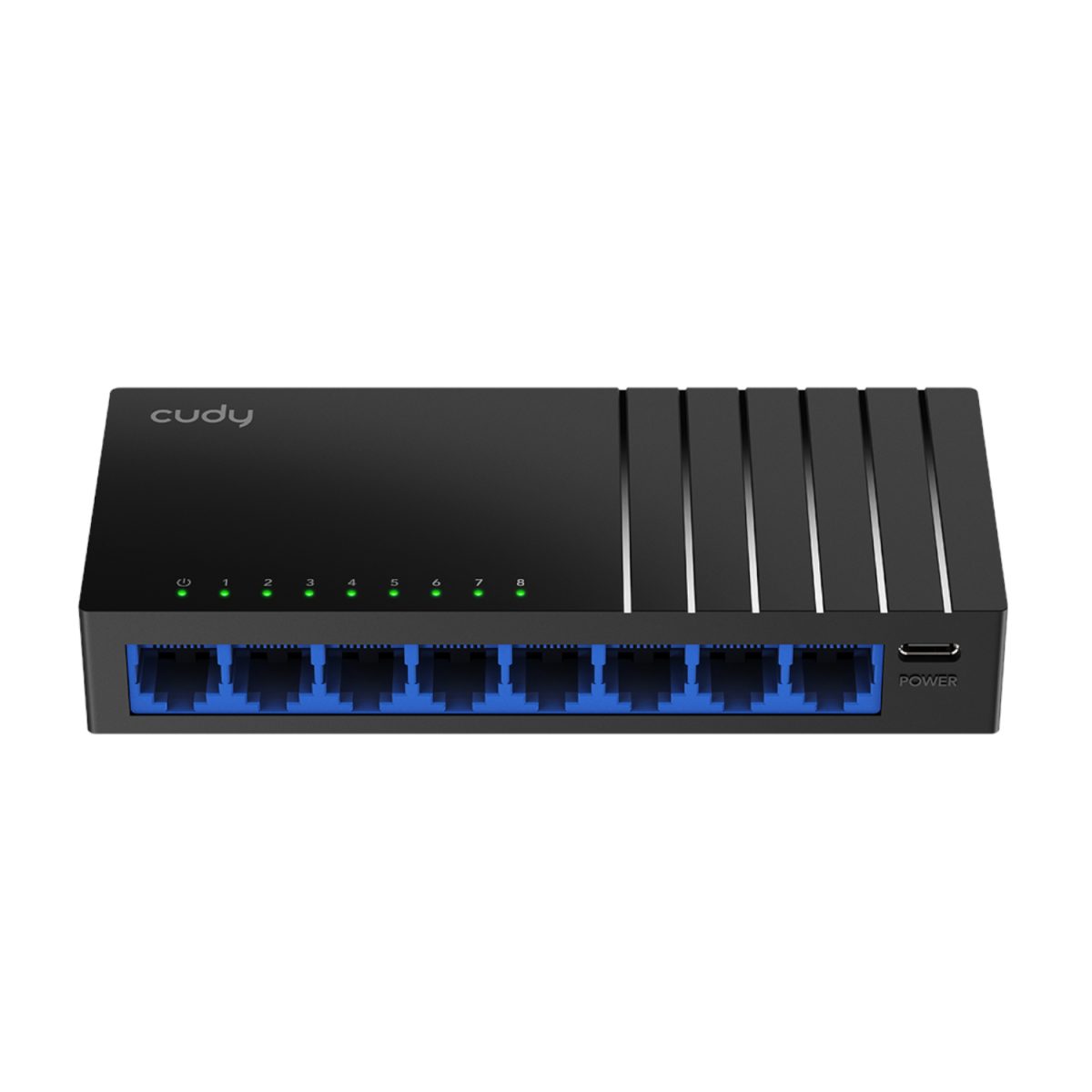 GS108D product image Cudy GS108D 8-Port Gigabit Desktop Switch (USB Type-C Power) - Image 1