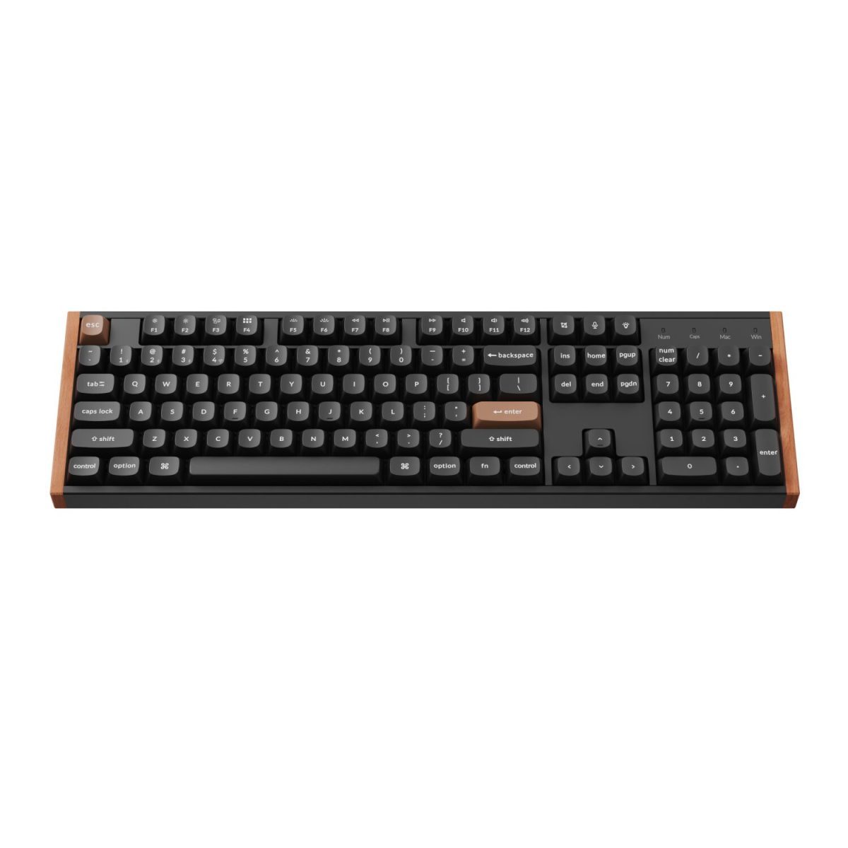 K10H-F1 product image Keychron K10 HE 100% Wireless Magnetic Gaming Keyboard Nebula Switches – Black - Image 1
