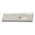 Keychron K10 HE Special Edition Full-size Hot-Swap Gateron Dbl-Rail Nebula Switch RGB Wireless Keyboard - White (Wood + Al) - Image 4