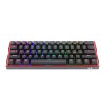 Redragon K616 FIZZ Pro 61-Key RGB Mechanical Gaming Keyboard – Black (60%, RGB, Wireless/Wired, Hot-Swappable) - Image 2