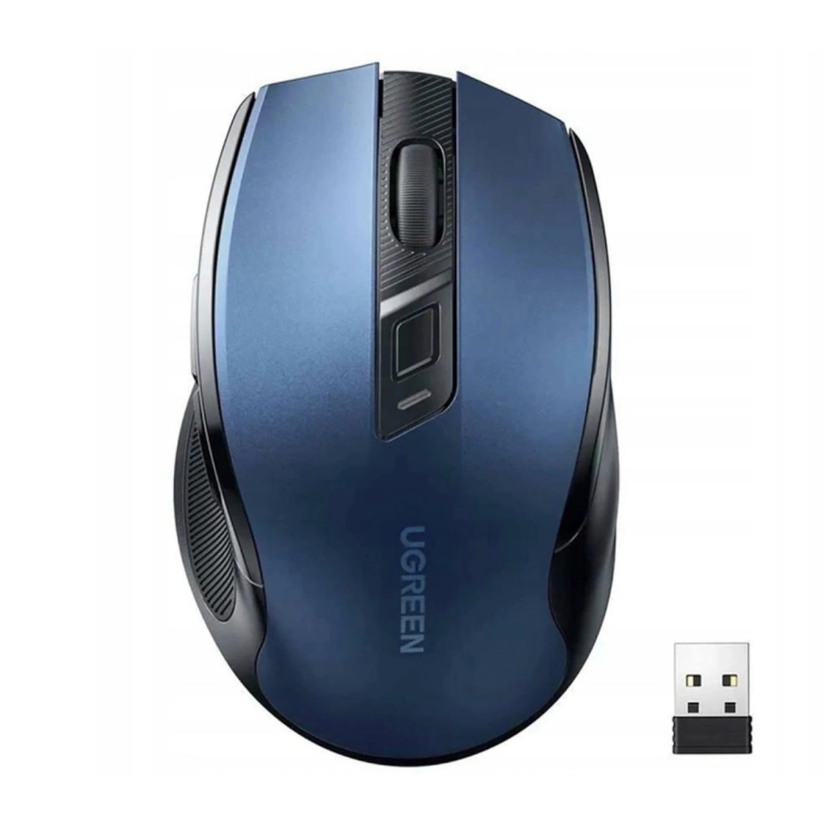 UGREEN MU006 2.4GHz Wireless Optical Mouse – Blue - Image 1