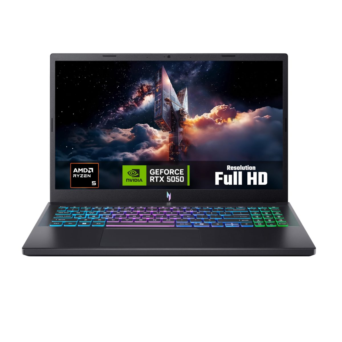 Acer NITRO V 15 Gaming Laptop 15.6" | AMD Ryzen 5 | 16GB | 512GB | RTX 5050 8GB | Windows 11 Home - Image 1