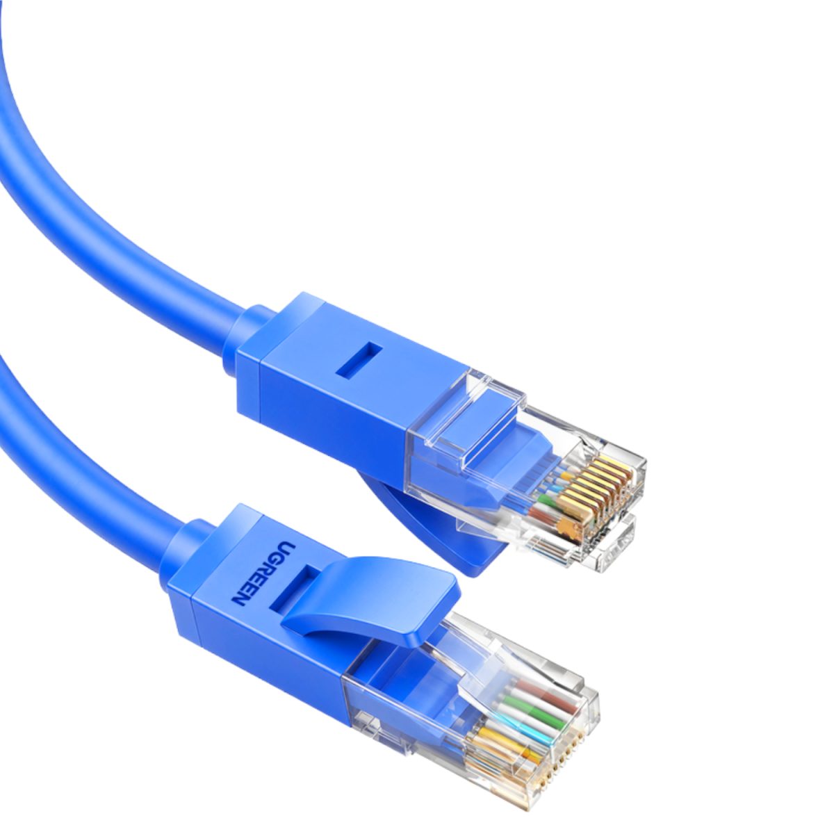 UGREEN RJ45 CAT6 2m LAN Network Cable – (1Gbps, 250MHz) – Blue - Image 1