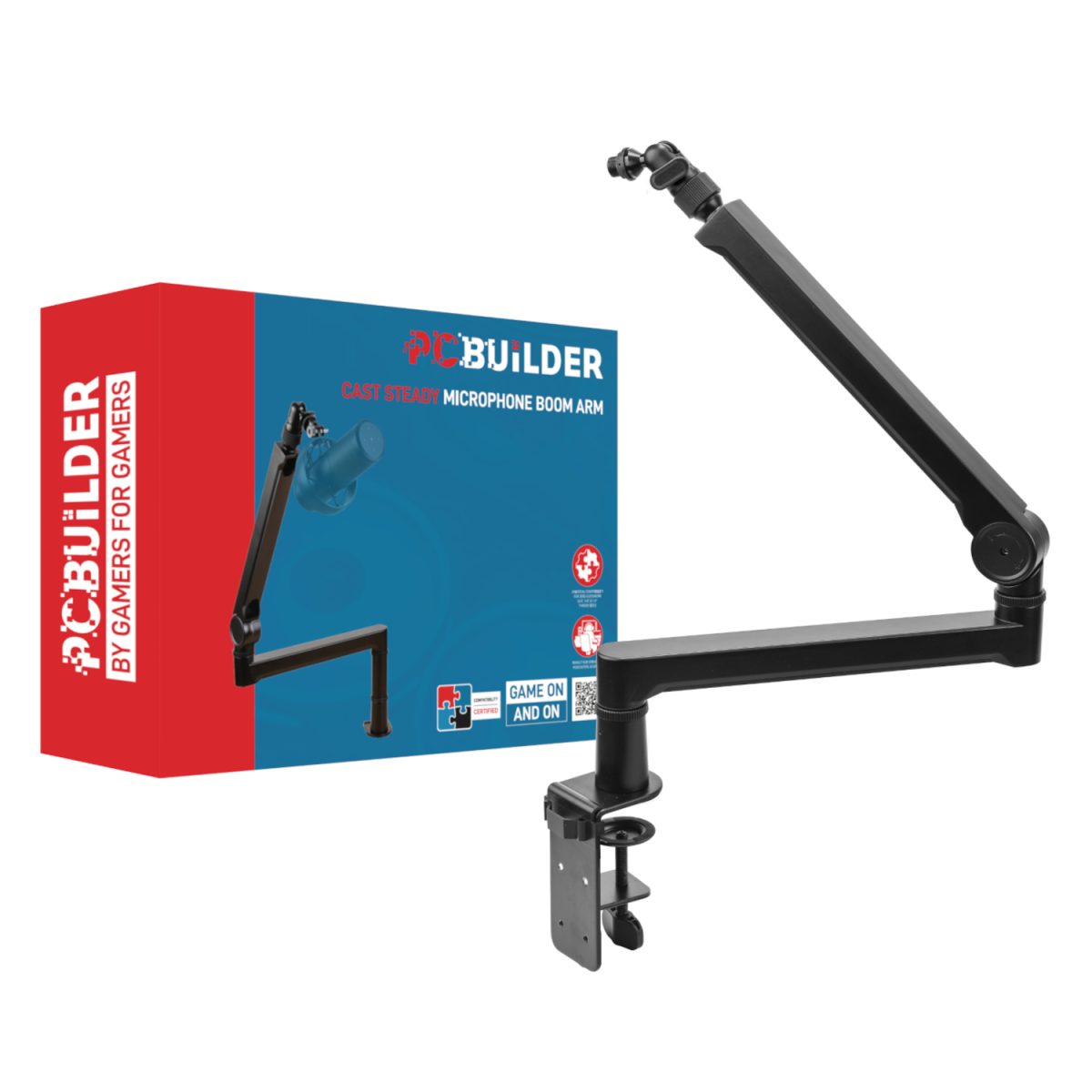 PCBuilder CAST STEADY Microphone Boom Arm - Image 1