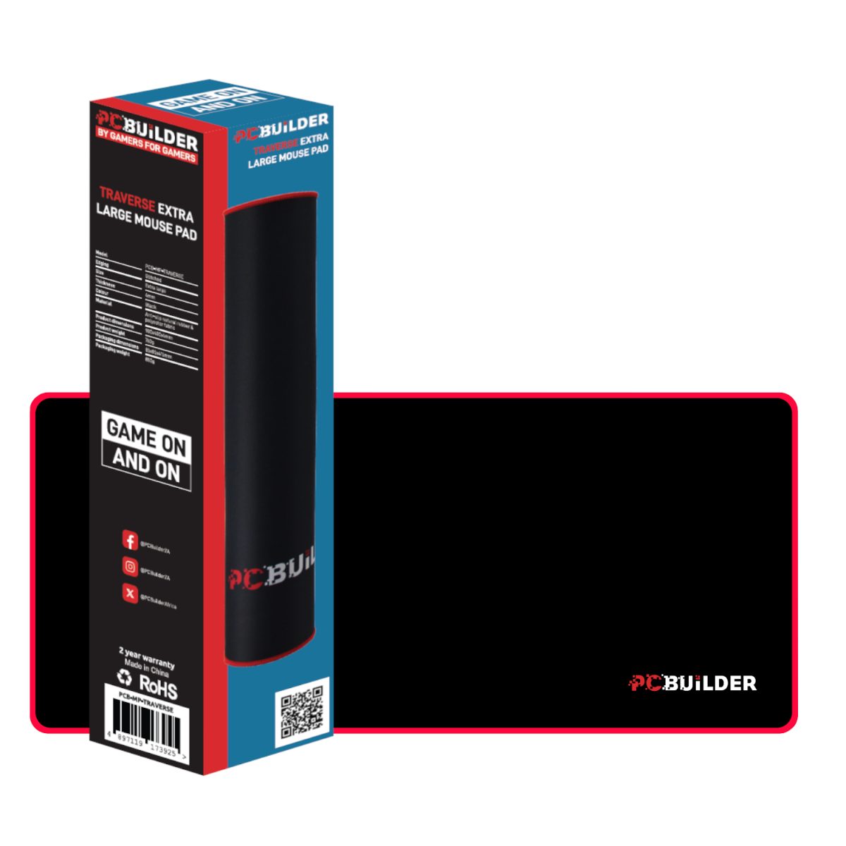 PCBuilder Traverse Large Mouse Pad - Image 1